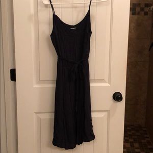 Navy Spaghetti Strap Dress